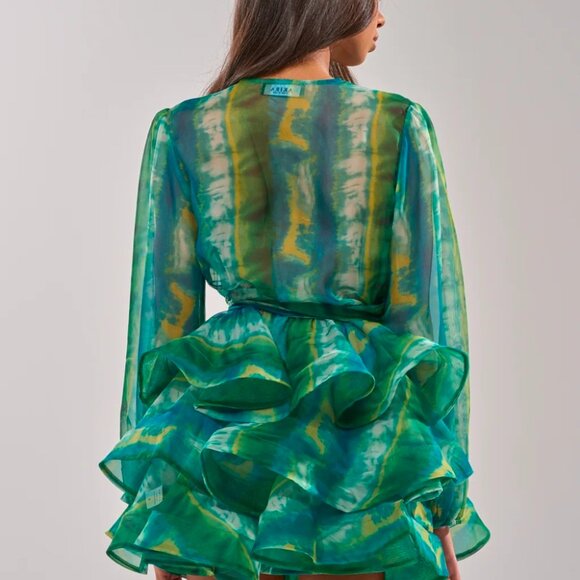 AKIRA SEA BREEZE RUFFLE MINI DRESS Size XLXL - Picture 3 of 5